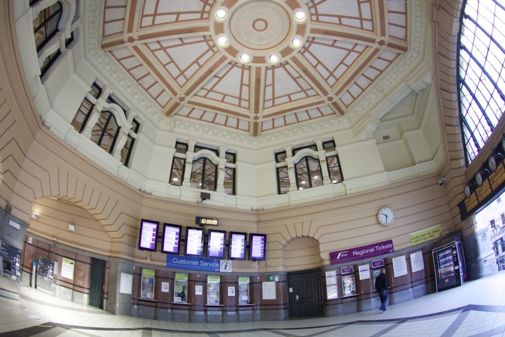 フリンダースストリート駅のドーム