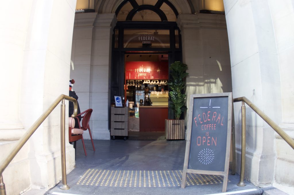 メルボルンのFederal Coffee(フェデラルコーヒー)