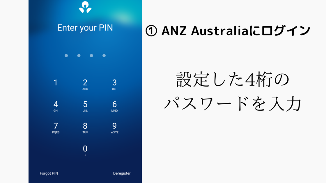 ANZのアプリで送金する方法
