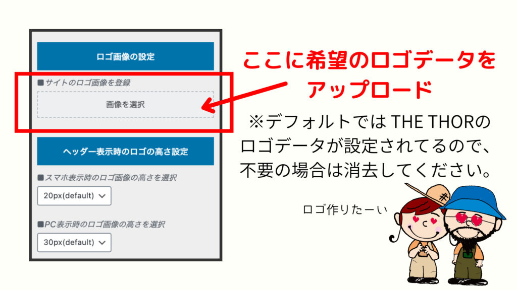 THE THOR タイトルの変更