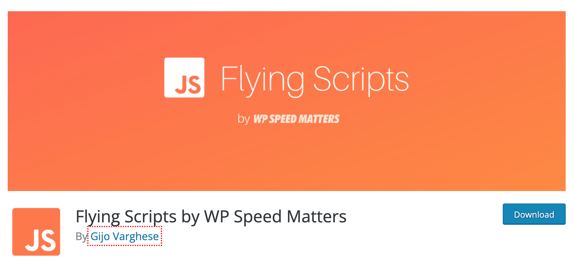 プラグイン『Flying Scripts by WP Speed Matters』